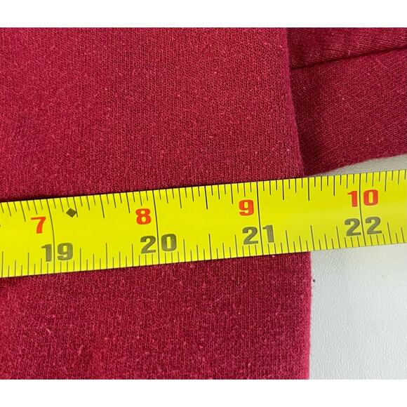 90s Y2k Snowman Puppy  Sweatshirt Cottagecore Blue Pullover Grannycore Sz L - Picture 5 of 6